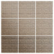 Deny Designs Little Arrow Design Co Marrakesh Dash Wood Wall Mural, 3'x3'