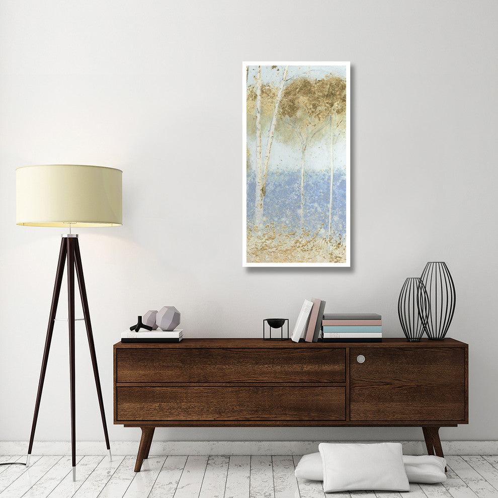 "Summer Birches IV" Digital Paper Print by James Wiens, 26"x50"