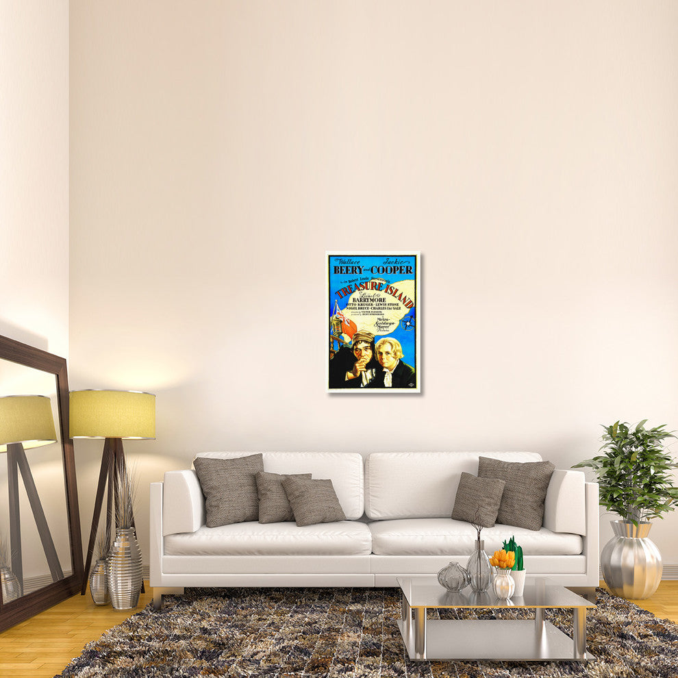 "Treasure Island" Stretched Canvas Giclee by Hollywood Photo Archive, 24x36"