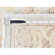 Faded Green, Fine Peshawar, Pure Wool Hand Knotted XL Runner Rug, 2'7"x15'10"