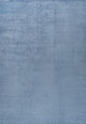 Haze Solid Low-Pile Runner Rug, Classic Blue, 4 X 6