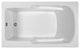 Drop, Whirlpool Bath White 59.75x35.75x19.75