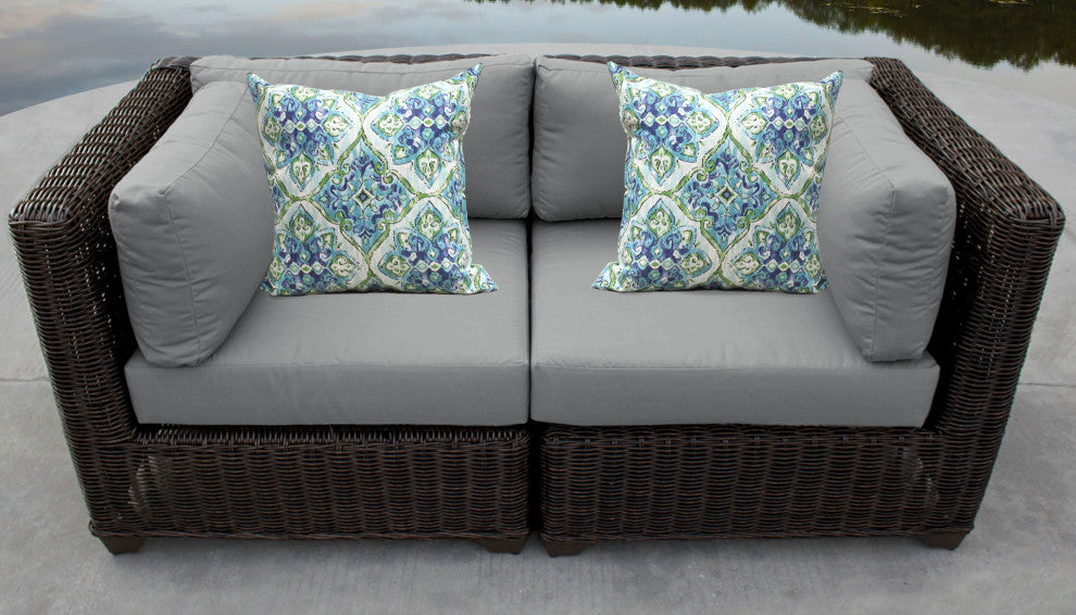 Venice 2 Piece Outdoor Wicker Patio Furniture Set 02a