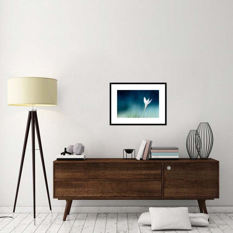 "Lonely" Framed Digital Print by Doris Reindl, 30x22"
