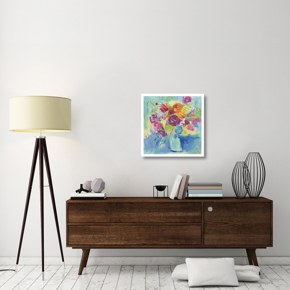 "Matisse Florals" Digital Paper Print by Farida Zaman, 26"x26"