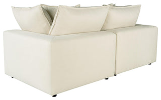 Cali Modular Loveseat, Natural