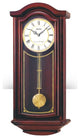 Seiko Clocks, Mahogany Wall Clock With Pendulum
