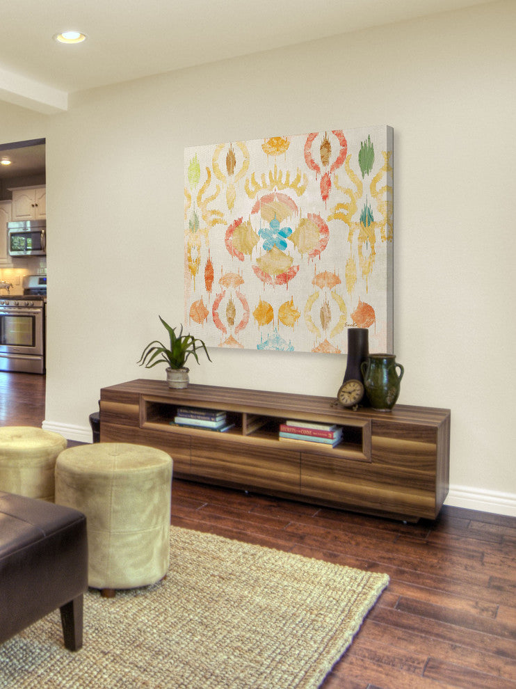 "Baroque" Painting Print on Canvas by Evelia