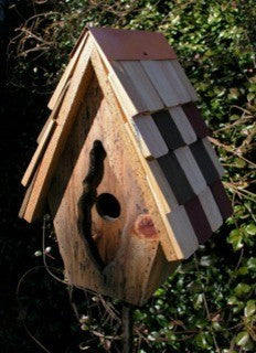 Vintage Wren Bird House