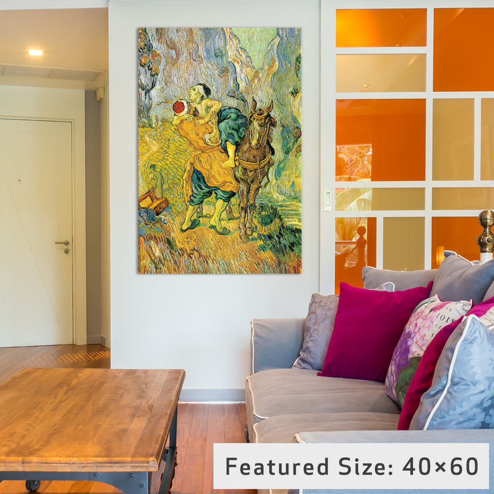 "The Good Samaritan" Wrapped Canvas Art Print, 40x26x1.5