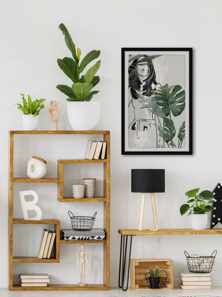 "Effortless Fashion" Framed Painting Print, 24x36