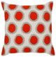Ikat Dots Pillow 18x18x4, Down Fill