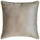 Grey Cotton Geometric, Mosaic, Embroidery 14"x14" Throw Pillow Cover - Web World