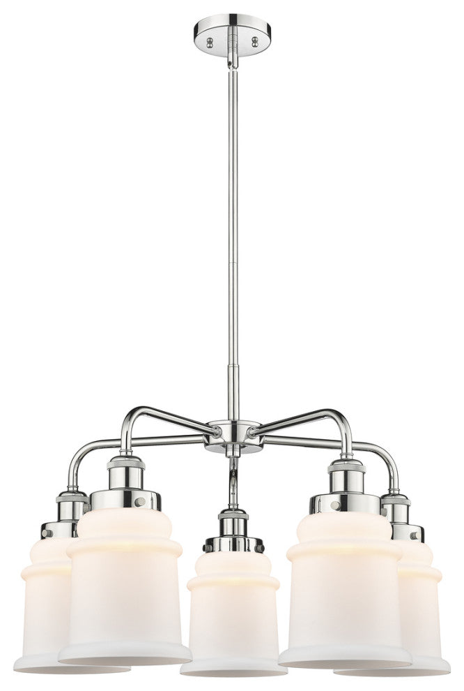 Innovations Canton 5 24" Chandelier Polished Chrome