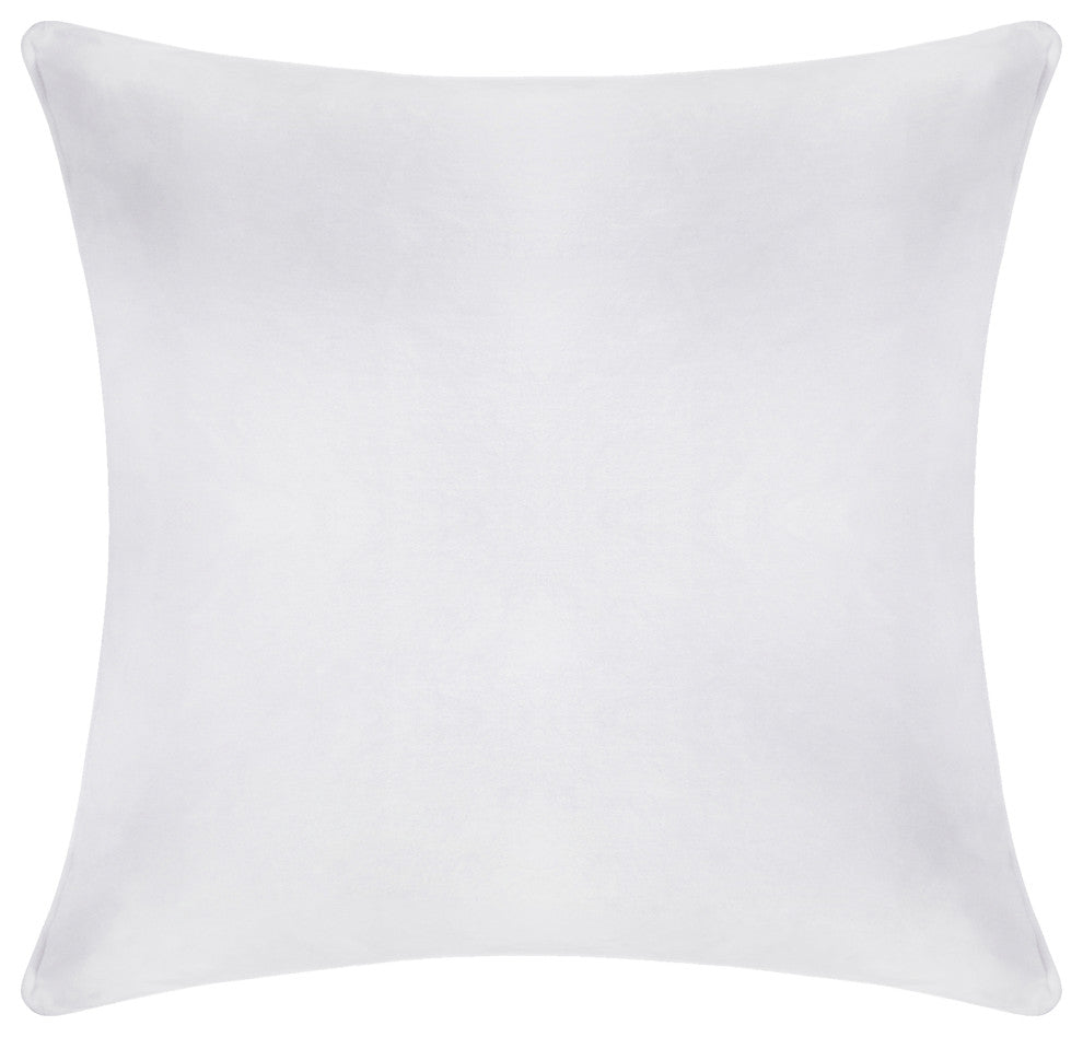 A1HC Throw Pillow Insert, Down Alternative Fill, Single, White, 20"x20"