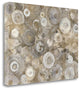 "Neutral Agate" By Hristova Albena, Giclee Print on Gallery Wrap Canvas