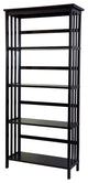 Mission 5 Shelf Bookcase, Espresso