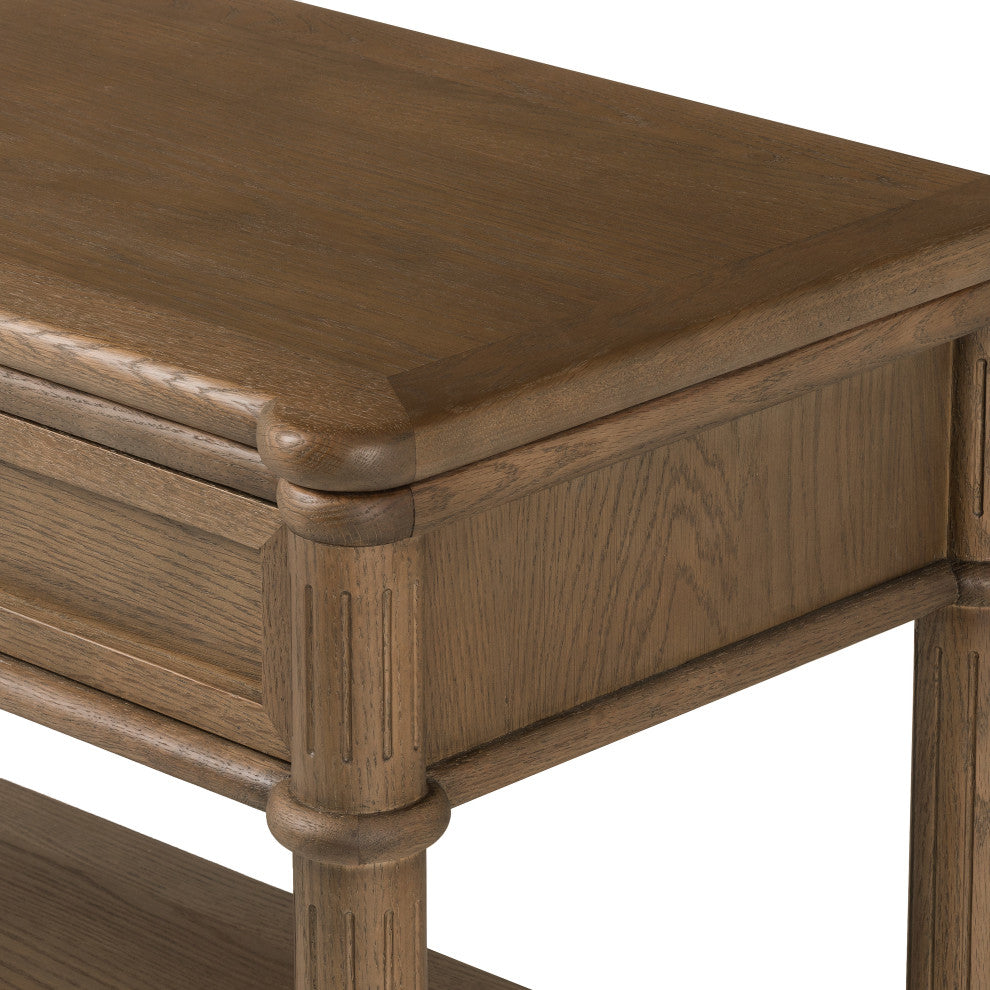 Toulouse Nightstand-Toasted Oak