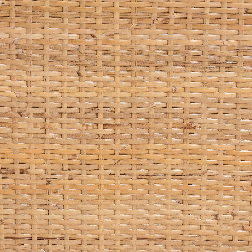 Nannie Natural Rattan Collection, Natural Brown/Walnut Brown, Counter Stool