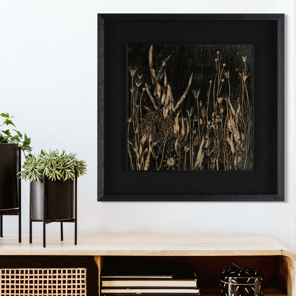Twilight Garden, 28" Shadow Box, Twilight Garden II
