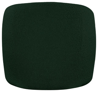 Acadia Boucle Fabric Upholstered Accent Chair, Green