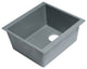 ALFI brand AB1720UM Alfi Trade 16-1/8" Undermount Single Basin - Titanium