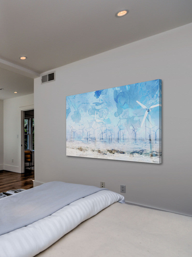 "San Andreas" Print on Canvas, 45"x30"