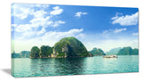 "Ha Long Bay in Vietnam" Canvas Print