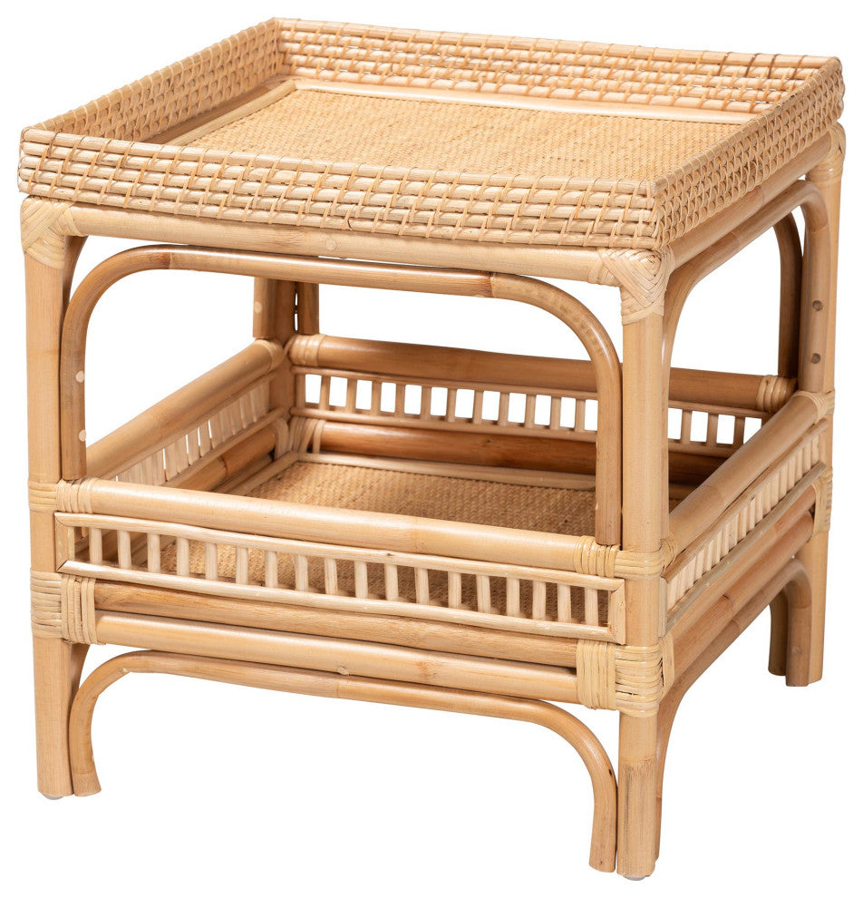 Salinas Rattan Side Table