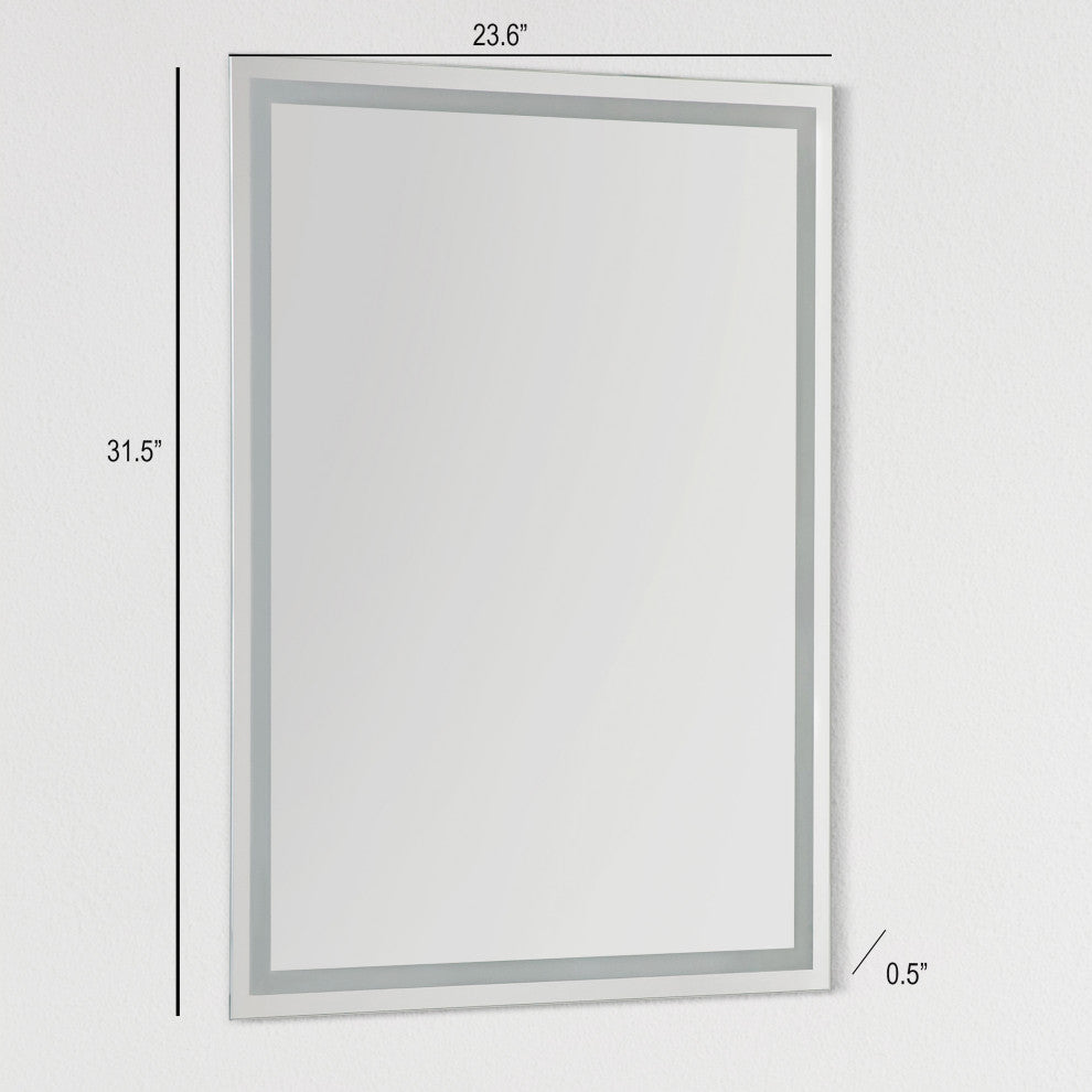 Frameless Etch Mirror