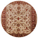 Ahgly Company Indoor Round Mid-Century Modern Area Rugs, 3' Round