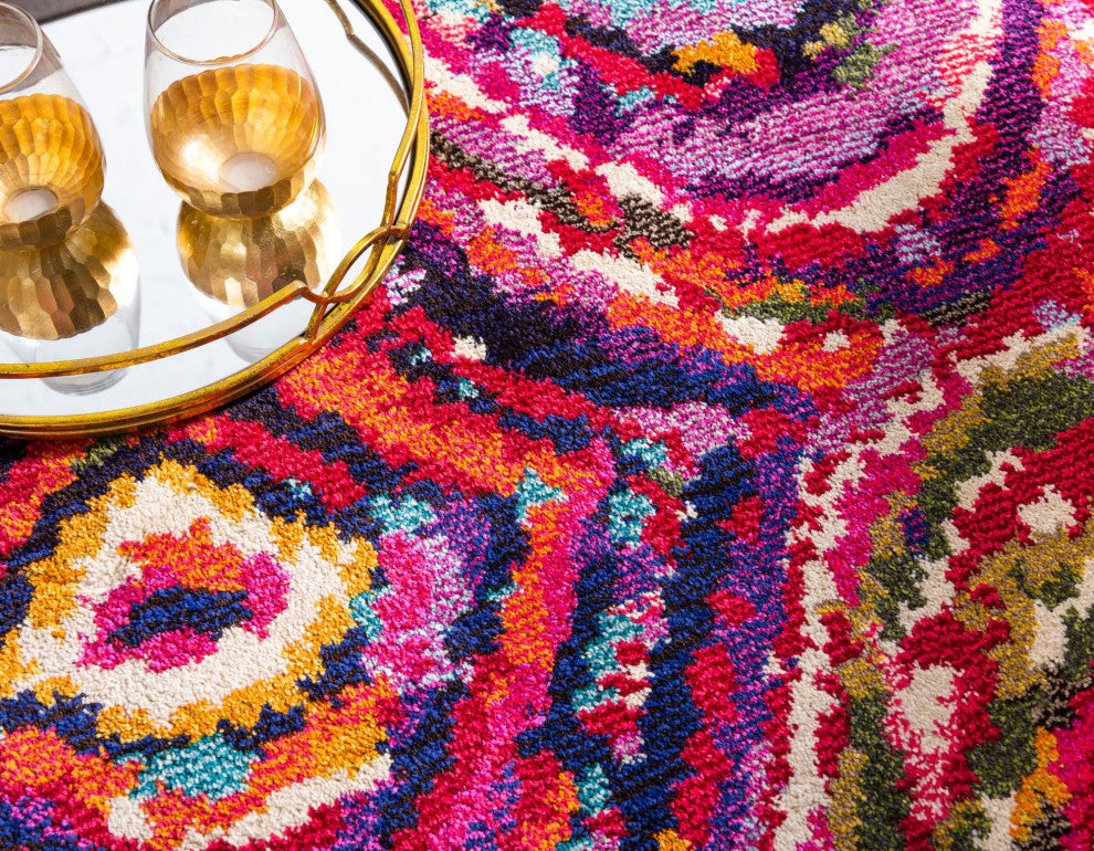 Rug Unique Loom Estrella Multi Rectangular 3' 3 x 5' 3