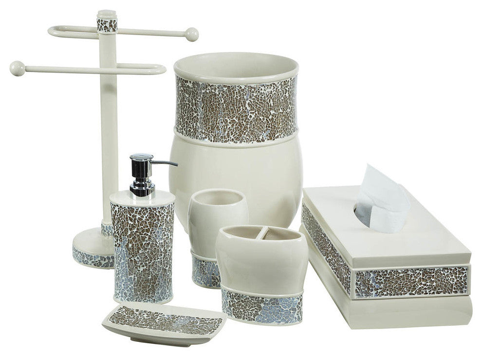 Broccostella 4-Piece Bath Accessory Set