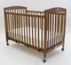 The Full size Wood Folding Crib, Cherry, Cherry