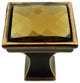 MultiFaceted Champagne Gold Oil Rubbed Bronze Madison Classic Knob