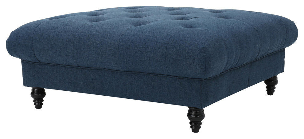 GDF Studio Parisian Coffee Table, Dark Blue