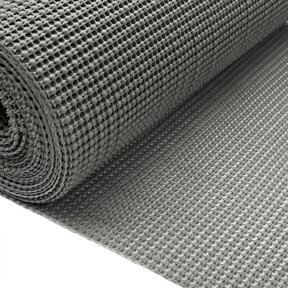Clevr Original 12"x20' Non-Adhesive Shelf Liner, Grip Material