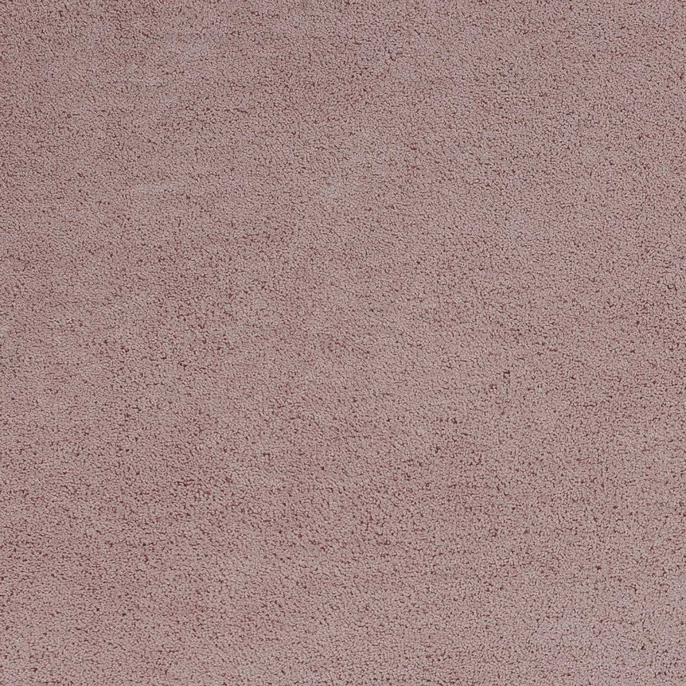 5' X 7' Rose Pink Plain Indoor Area Rug
