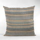 Plutus Blue Strings Stripe Luxury Throw Pillow, 18"x18"