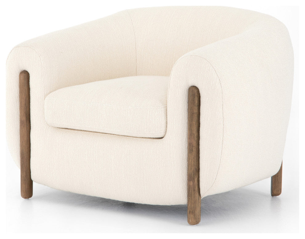 Four Hands Lyla Chair-Kerbey Ivory