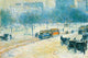 Winter in Union Square- Fine Art Giclee Print 24" x 36"