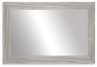 Pendleton Framed Wall Mirror, Driftwood Textured, 20" X 54"