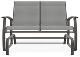 Belle Isle Sling 2-Seat Glider, Alloy/Warm Gray