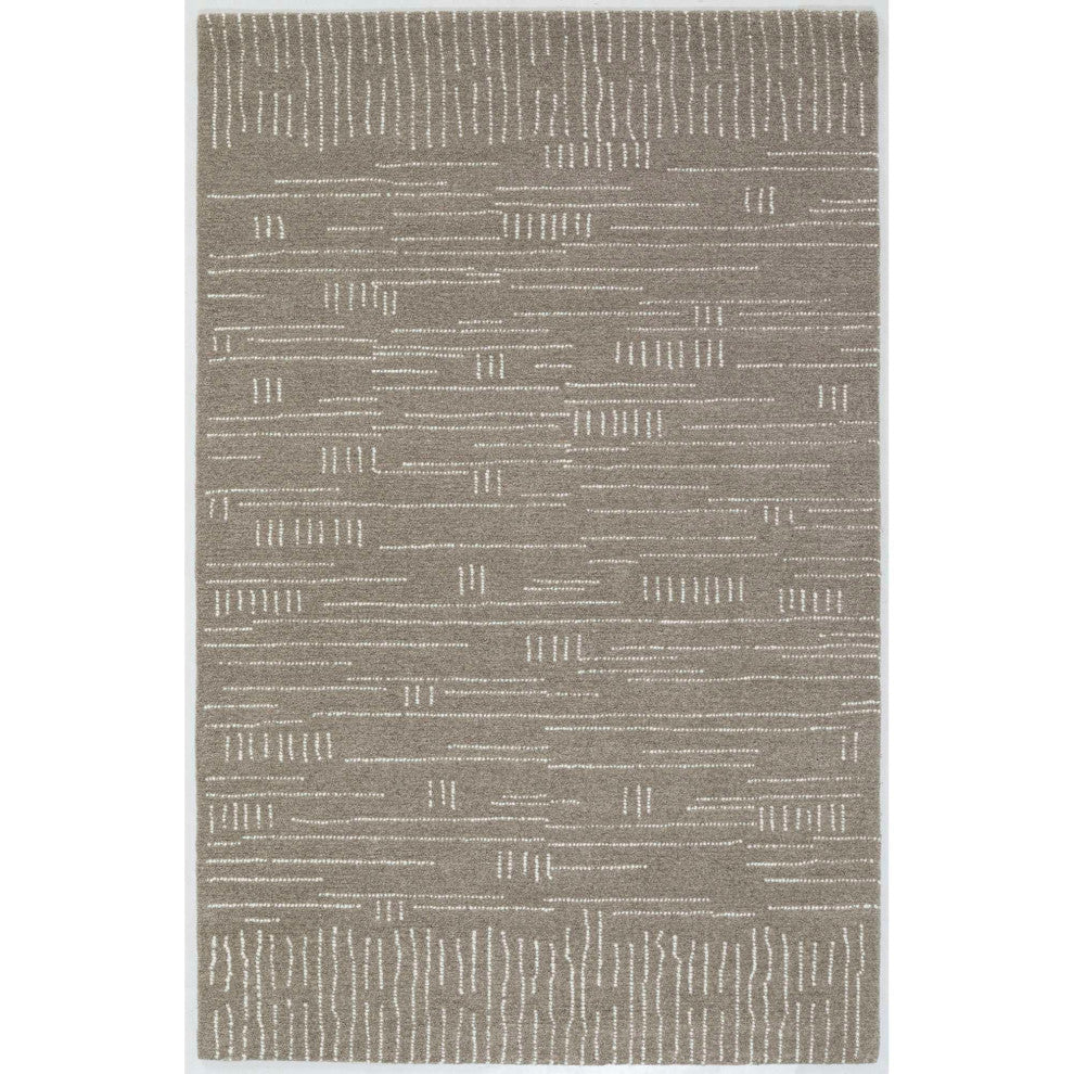 Nomad Zen Area Rug, Coffee, 8'x10'