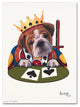 Jenny Newland ''King Of Spades'' Canvas Art, 47x35