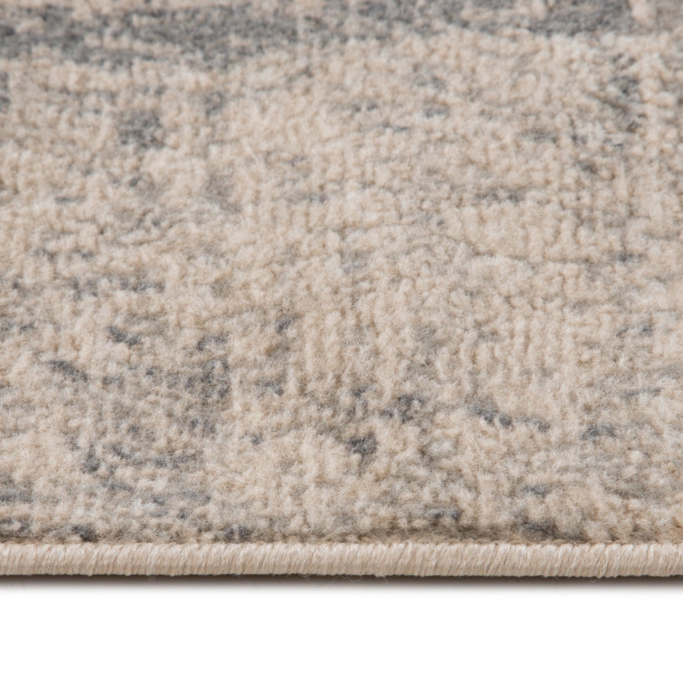 Alpine Cel Area Rug, Blue, 10'6" x 13'9", Abstract