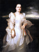 Adolphe-Joseph-Thomas Monticelli Portrait of a Woman Gallery Wrapped Canvas