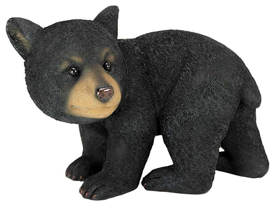Roly-Poly Bear Cub Statues: Walking Bear