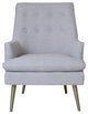 Pasargad Home Emily Wing Armchair, Beige