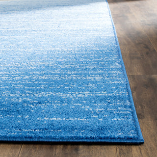 Safavieh Adirondack Adr113F Vintage/Distressed Rug, Light Blue/Dark Blue, 8'0"x8